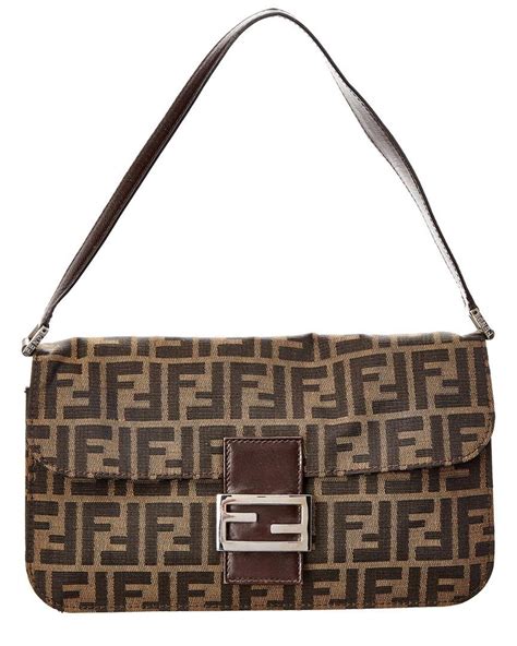 retail price for fendi beaguette zucca canvas